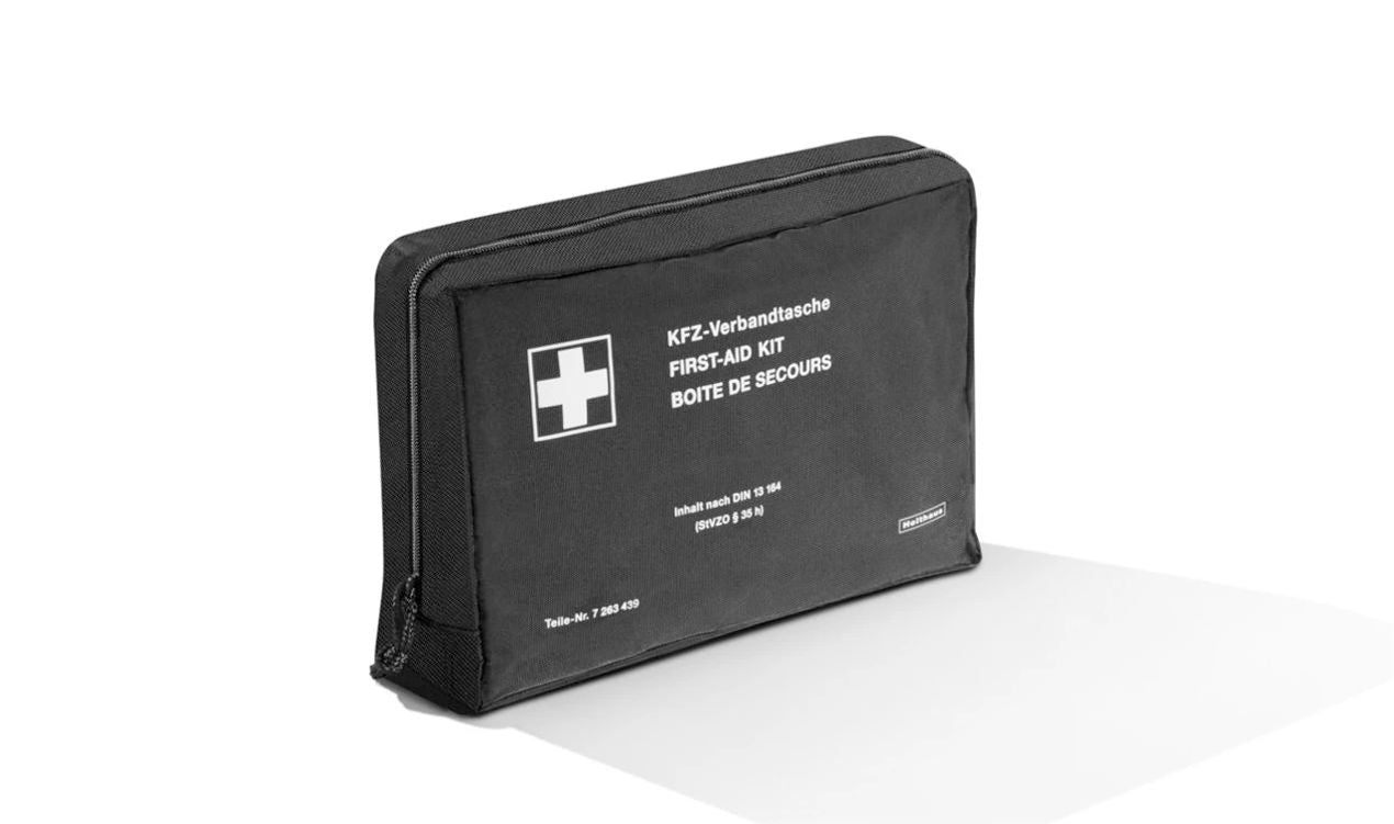 Botiquín de primeros auxilios OEM 71107263439 para BMW E81, F20, G20, E46, X1, X3, Z4 y MINI R50, F56, Countryman... y más. Original BMW y MINI.