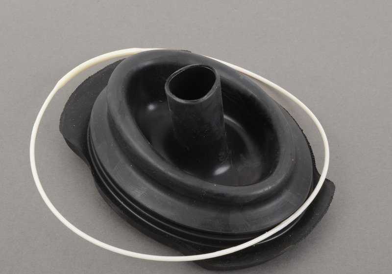 Guardapolvo palanca de cambios OEM 25117542236 para BMW E81, E82, E87, E88, E90, E91, E92, E93, E84. Original BMW.