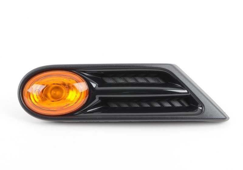 Intermitente adicional amarillo derecho OEM 63137260202 para MINI R56 LCI, Clubman R55 LCI, Cabrio R57 LCI, Coupé R58, Roadster R59. Original MINI.