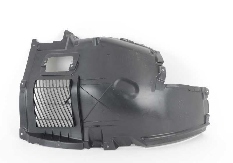 Cubierta pasarruedas delantera izquierda OEM 51717185163 para BMW Serie 7 F01, F02, F03, F04 Hybrid… y más. Original BMW.