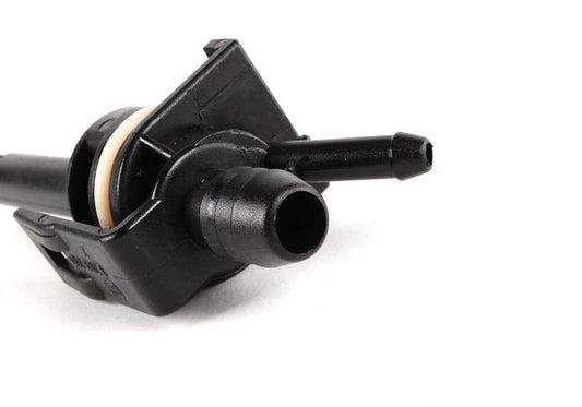 OEM 11151703710 engine ventilation connector for BMW E36 and E34 320i (M50). Part of the crankcase ventilation system. Original BMW.