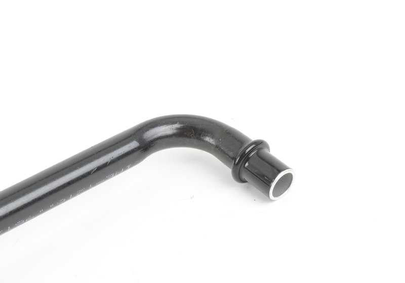 Tubería de retorno del radiador de aceite OEM 17227577636 para BMW E81, E82, E87, E87N, E88, E90, E90N, E91, E91N, E92, E92N, E93, E93N, E89. Original BMW.