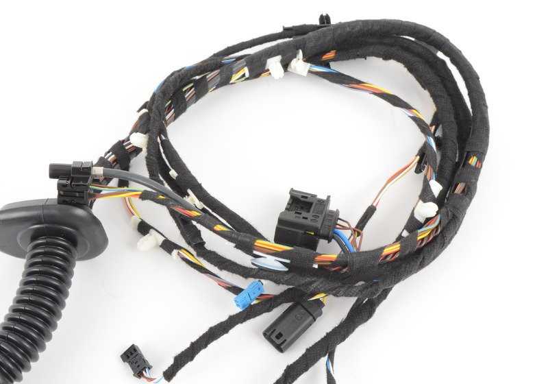 Kabelado lateral del conductor para BMW F30, F31, F35, F80 (OEM 61129259975). Original BMW.