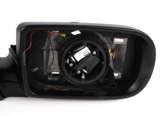Espejo retrovisor derecho calefactable con cristal OEM 51168203754 para BMW E39 (Serie 5). Compatible con vehículos con equipamiento S430A. Recambio original BMW.