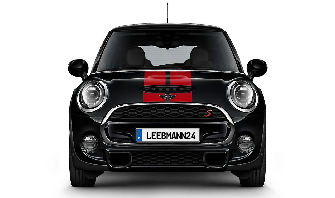 Bodykit mit Sportstreifen OEM 51142414313 für MINI F56, F56 BEV, F57 Cabrio. Originaler MINI.