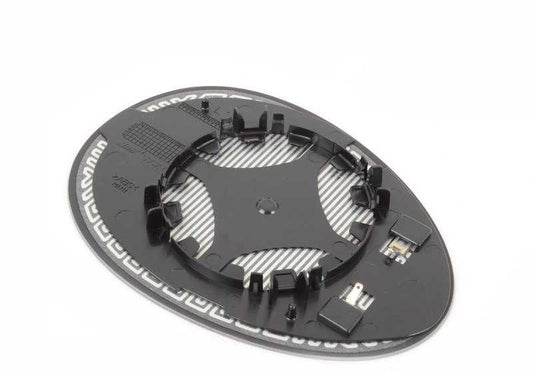 Crystal Mirror Izquiero Riscaldamento OEM 51169803193 per mini R60, R61. Mini sostituzione originale. Ideale se è necessario sostituire lo specchio laterale con un riscaldamento.