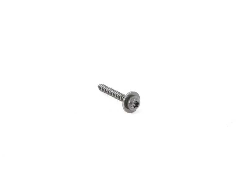 Tornillo de chapa cabeza abombada OEM 07147119497 para BMW E63, E64, E53, E85, E86. Pieza original BMW.