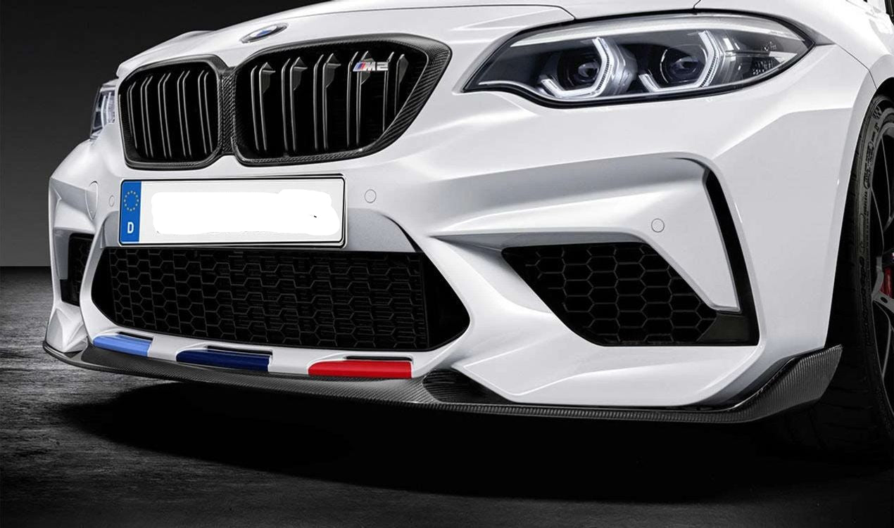 Performance du spoiler avant avant pour BMW M2 F87. BMW d'origine.