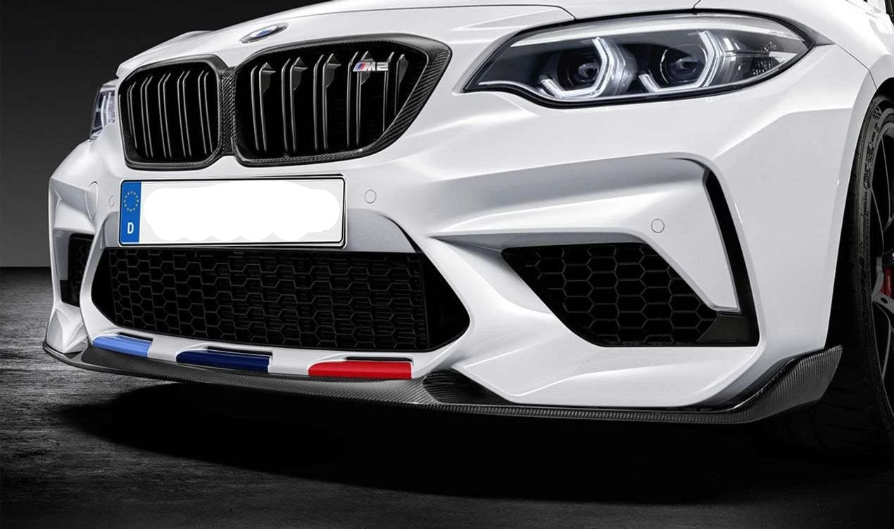 Spoiler delantero M Performance para BMW M2 F87. Original BMW.