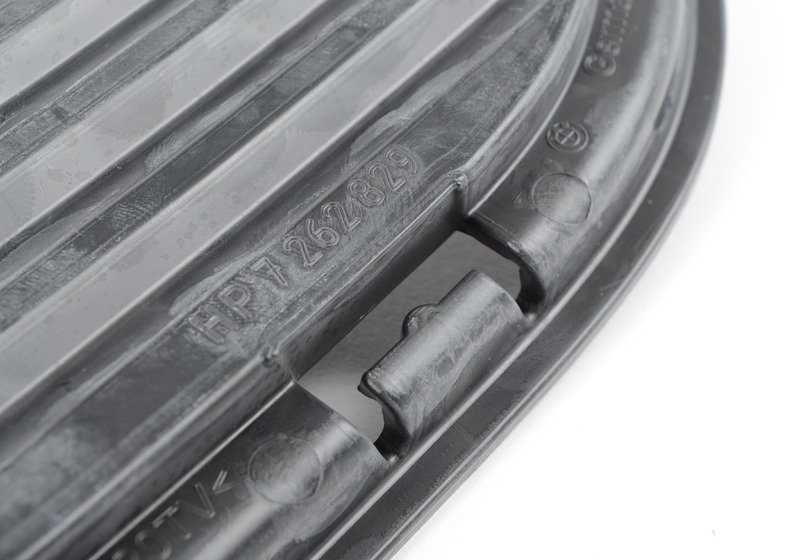 Rejilla lateral izquierda OEM 51117262829 para BMW E89 Z4. Original BMW.