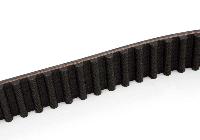 Correa de distribución OEM 11311279126 para BMW E30, E28, E34 con motores diésel M21. Compatible con modelos 324d, 324td, 524d, 524td. Original BMW.