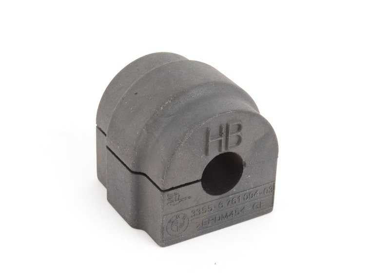 Suporte de borracha estabilizadora para BMW 5 E60 Series, E60N, E61, E61N, 6 E63N Series, E64N (OEM 33556761004). BMW original