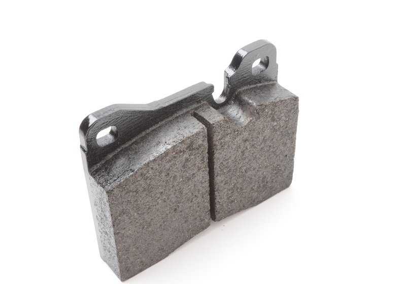 Kit de reparación pastillas freno (sin amianto) OEM 34111159261 para BMW E12, E23, E24, E26. Compatible con versiones con motor M10, M30 y S38. Original BMW.