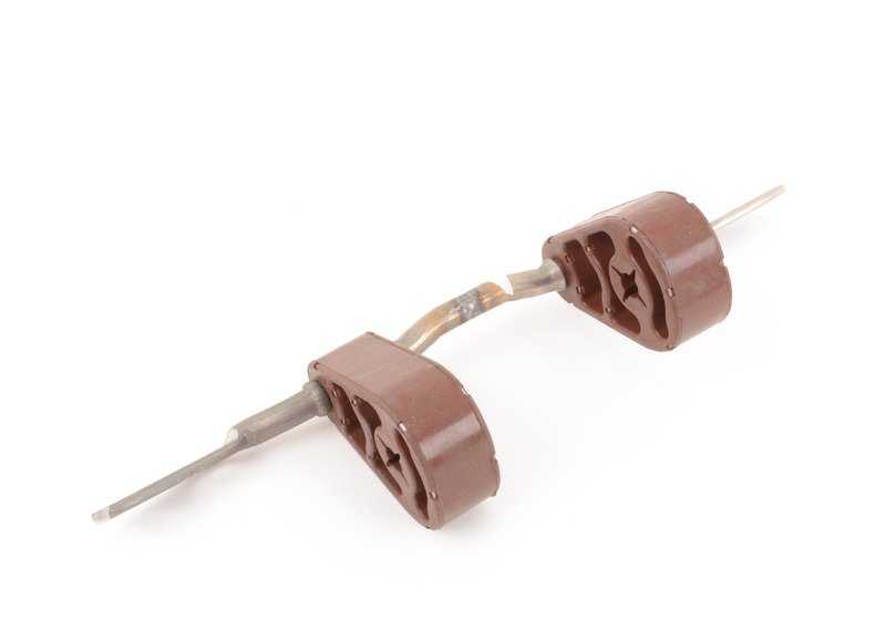 Soporte trasero del sistema de escape OEM 18303413461 para BMW E83. Original BMW.