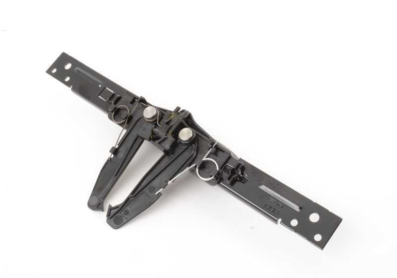 Mecanismo soporte muslo asiento OEM 52107143536 para BMW E60, E61, F07, F10, F11, F01, F02, F04, E70, E71, E72. Repuesto original para ajuste de extensión muslo en asiento delantero. Original BMW.