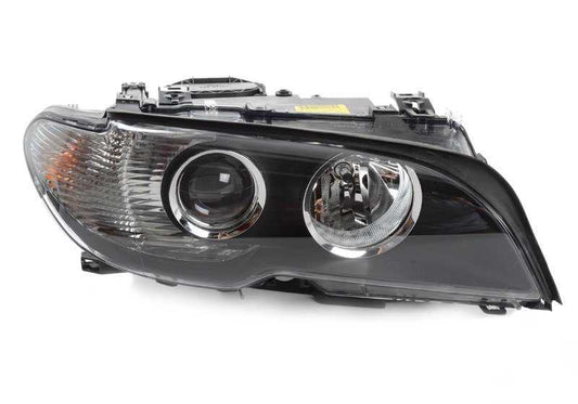Faro delantero derecho Bi-Xenón OEM 63127165950 para BMW E46 (todos los modelos compatibles). Original BMW.
