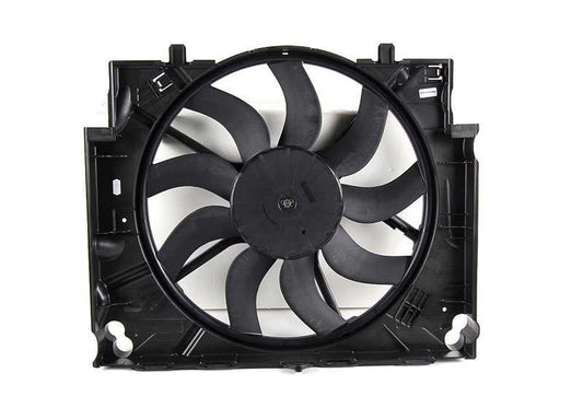 Ventilador con marco OEM 17427603658 para BMW E60, E61. Original BMW.