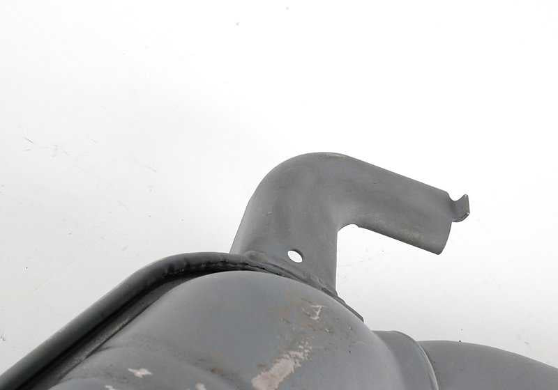 Silenciador central (Mittelschalldämpfer) OEM 18129068601 para BMW E34. Original BMW.