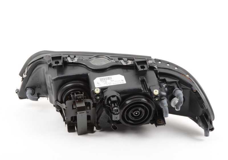 Faro derecho Xenon OEM 63126912434 para BMW Serie 5 E39 (modelos: 525i, 528i) con motores M52/M54 y cambio manual o automático. Original BMW.