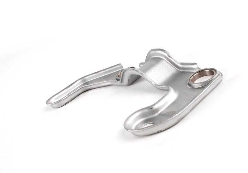 Soporte metálico de escape OEM 18207521346 para BMW E60, E61, E63, E64 (520i con motor M54 y cambio automático o manual). Original BMW.