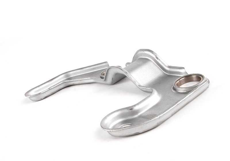 Soporte metálico de escape OEM 18207521346 para BMW E60, E61, E63, E64 (520i con motor M54 y cambio automático o manual). Original BMW.