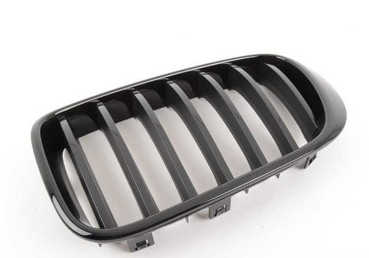 Grille avant M Performance dans Black Shine OEM 51712337762 pour BMW X3 F25 et X4 F26 (sans vision nocturne avec détection des personnes). BMW d'origine.