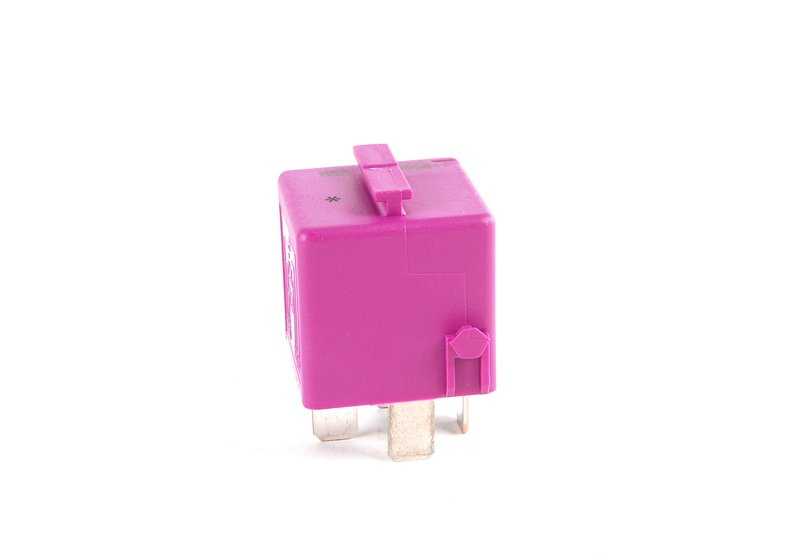 Relé conmutador violeta OEM 61361388911 para MINI R52, R57, R59 y BMW E21, E30, E36, E12, E28, E34, E39, E24, E23, E32, E38, E31, Z3, E85, E86, E52. Original MINI y BMW.