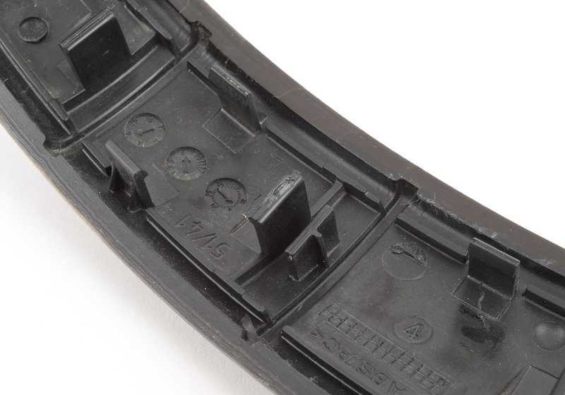 Embellecedor tirador puerta madera nogal izquierda OEM 51417260079 para BMW F30, F31, F34, F32, F33, F36. Original BMW.