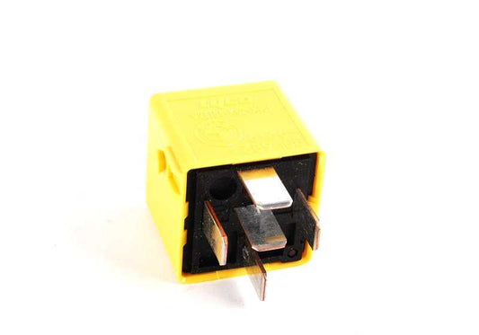 Relé zinc amarillo OEM 61361389105 para BMW 3' E36, 5' E34, 7' E32, 8' E31, X3 E83, Z3 E36... y más. Original BMW.