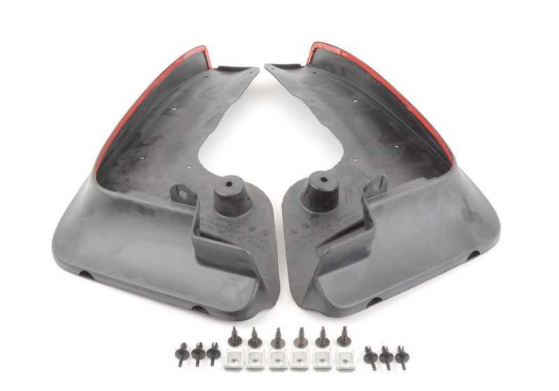 Juego de guardabarros delanteros OEM 82162155846 para BMW Serie 5 Gran Turismo F07, F07N (sin paquete M ni kit aerodinámico). Original BMW.