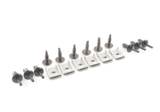 Juego de guardabarros delanteros OEM 82162155846 para BMW Serie 5 Gran Turismo F07, F07N (sin paquete M ni kit aerodinámico). Original BMW.