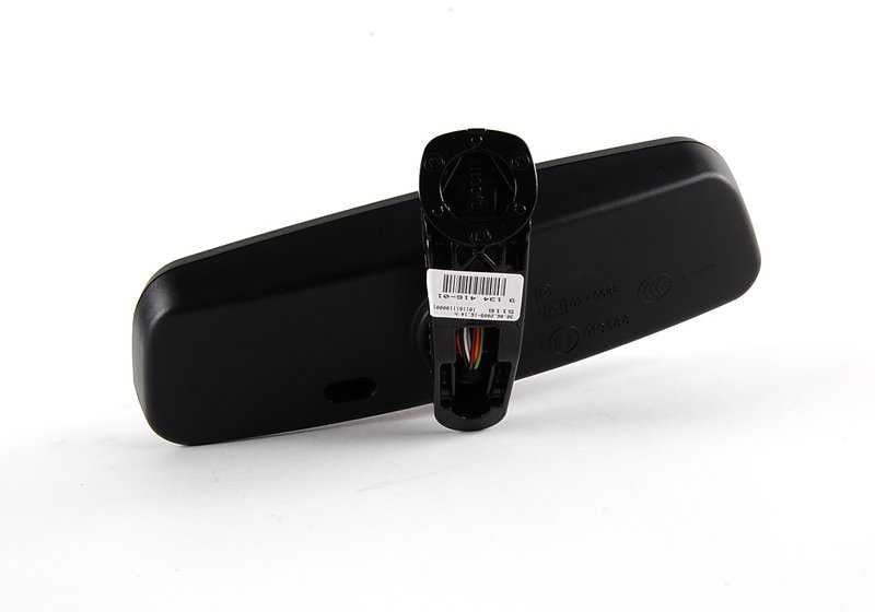 Espejo interior electrocrómico con luz LED OEM 51169134416 para BMW E46, E39, E60, E61, E63, E65, E66, E83, E53, E70. Retrovisor interior antideslumbrante original BMW.
