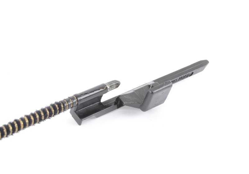 Cable de transmisión izquierdo OEM 54128120673 para BMW E34. Original BMW.