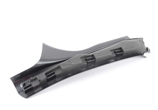 Moldura protectora interior de entrada trasera derecha OEM 51477358046 para BMW Serie 5 F10, F11, F10 LCI, F11 LCI. Original BMW.