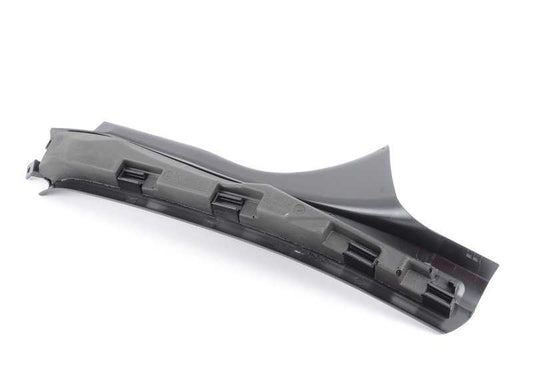 INTERIOR MOLDING Entrance Left Rear Door OEM 51477358047 For BMW F10, F11. Original BMW.