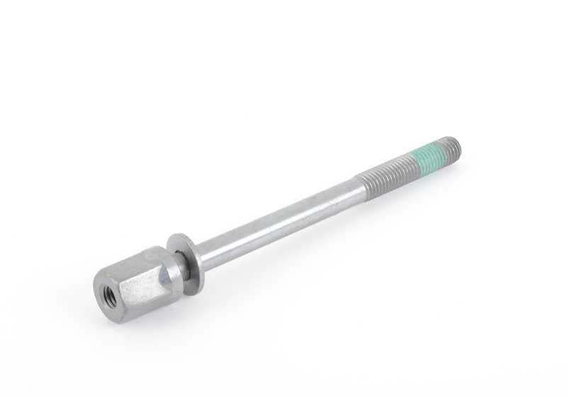 Tornillo hexagonal M10x125 OEM 12318574809 para BMW E46, E60, E70, E83, E85, E87, E88, E90, E91, E92, E93, F10, F11, F15, F20, F21, F22, F23, F25, F26, F30, F31, F32, F33, F34, F36, G01, G02, G11, G12, G30, G31. Original BMW.