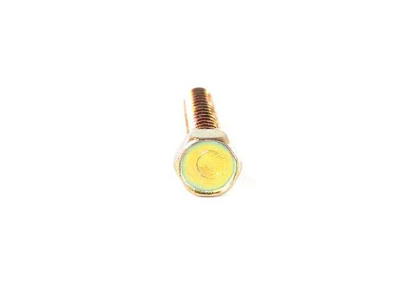 Tornillo de chapa hexagonal OEM 07119916886 para BMW E21, E30, E12, E28, E39, E24, E23, E38, E31. Original BMW. Ideal para fijaciones en radiadores, depósitos y sistemas de refrigeración.