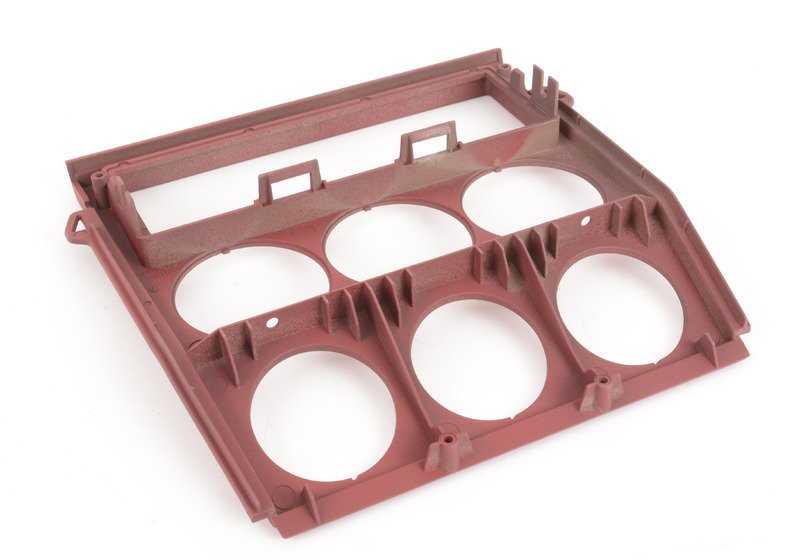 Embellecedor compartimento portaobjetos OEM 51162491391 para BMW E36 y Z3. Color Imolarot. Recambio original BMW.