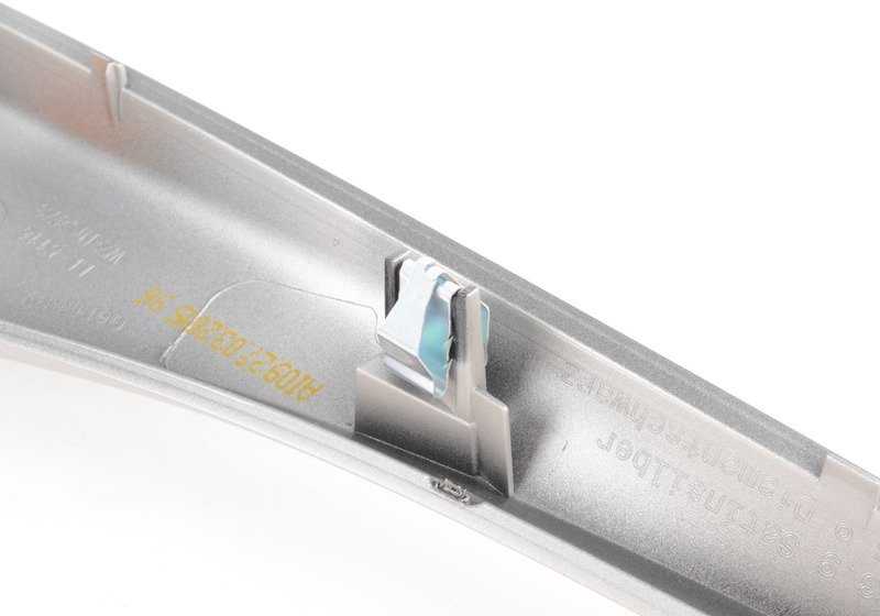 Console central embelezado Cores de prata OEM 51169207263 Para BMW F20, F21, F22, F23. BMW original.