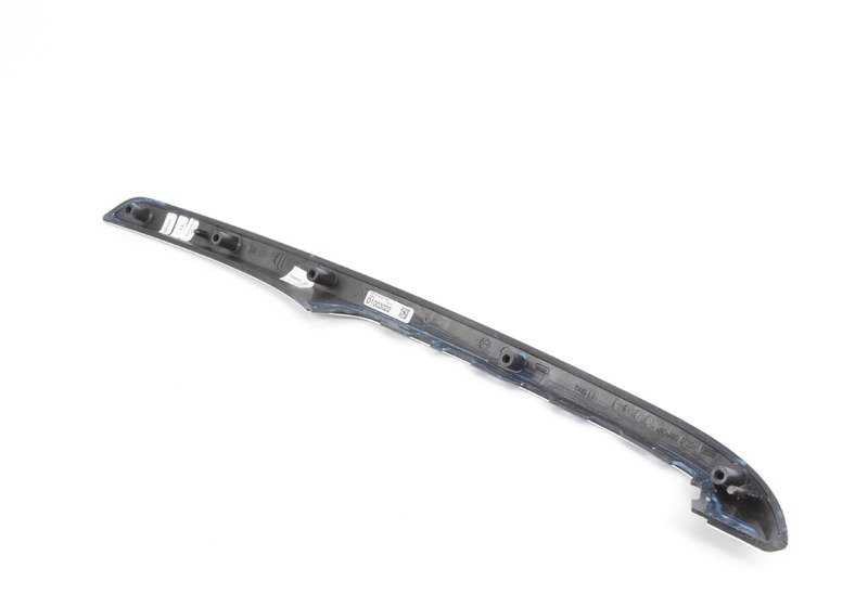 Embellecedor de puerta aluminio cepillado izquierdo OEM 51417291391 para BMW F06 (Serie 6 Gran Coupé). Original BMW.
