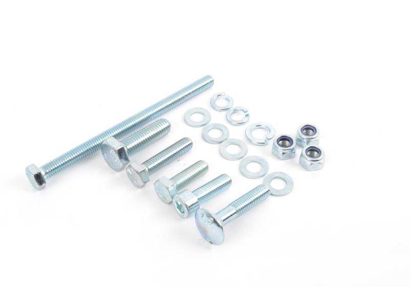 Soporte compresor aire acondicionado OEM 82399404494 para BMW E30, E28. Original BMW.