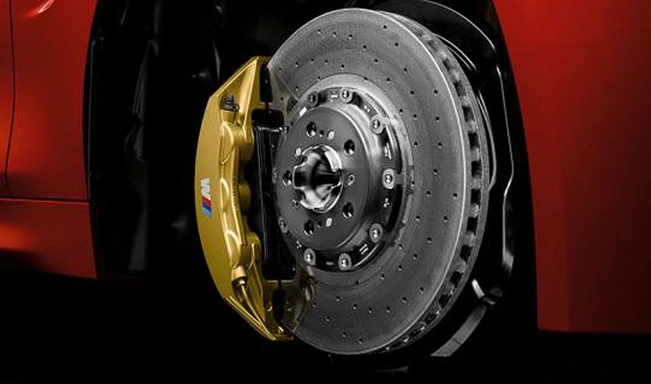 Kit de frenos carbono-cerámicos M OEM 34112358378 para BMW F80, F82, F83 (modelos M3 y M4). Mejora el rendimiento y reduce el peso. Original BMW.