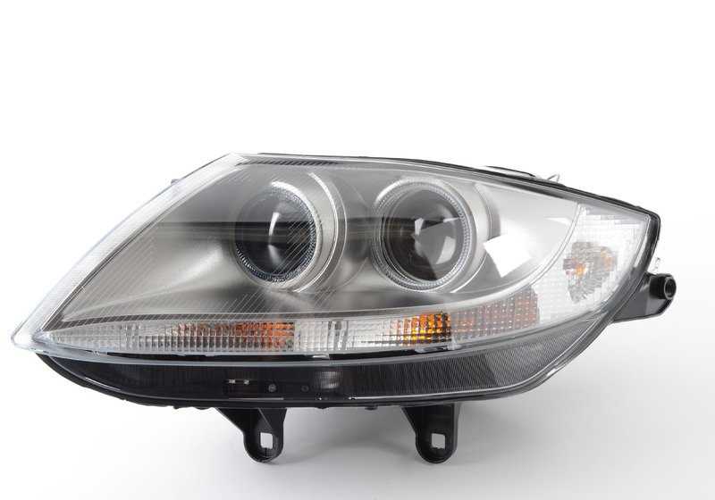 Farol Bi-Xenon Esquerdo Aço inoxidável para BMW Z4 E85, E86 (OEM 63127162721). BMW originais.