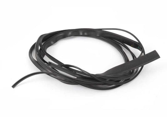 Faixa de acabamento do teto com primer esquerdo OEM 51137221817 para BMW Série 7 F01, F01 LCI, F04 Hybrid. BMW genuíno.