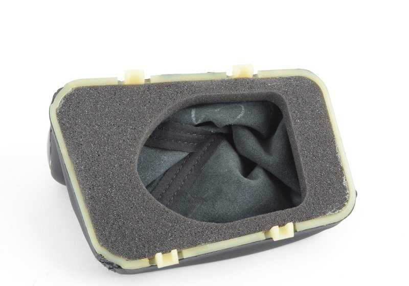 Fuelle de palanca de cambio en cuero Walk-Nappa OEM 25111221823 para BMW E31. Original BMW.