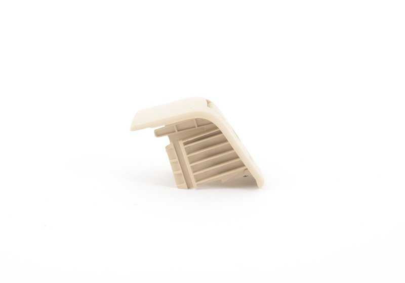 Evelolecedora Deckung ISafix OEM 52209112425 für BMW 3 E93 (318i, 320d, 320i). Creme beige Farbe. Original BMW Stück.
