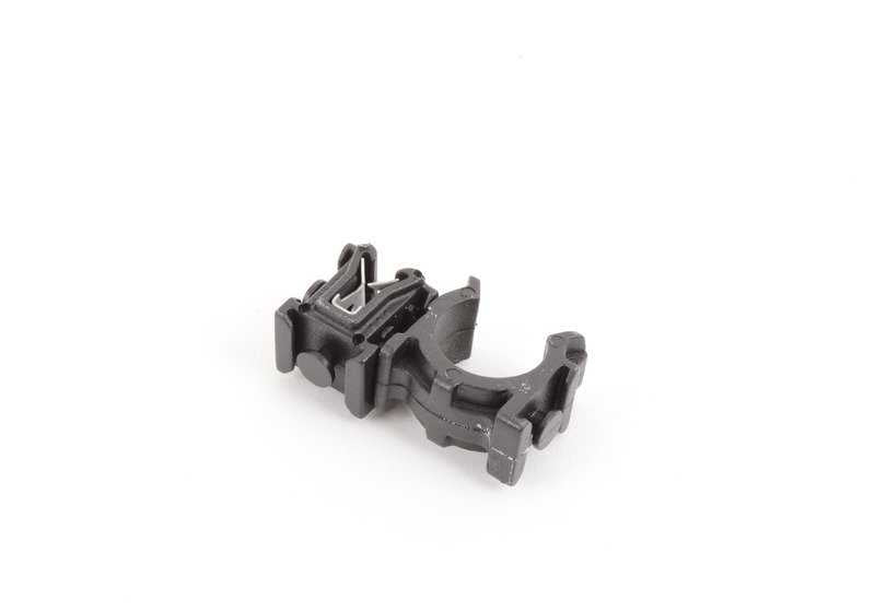 Clip de sujeción OEM 17122756252 para MINI R55, R56, R57, R58, R59. Pieza del sistema de conducción del refrigerante. Compatible con versiones Cooper D y Cooper S. Original MINI.