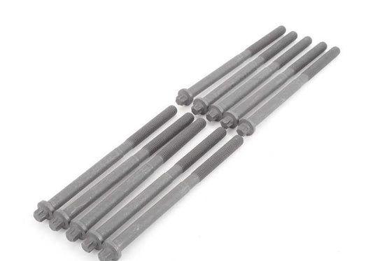 Juego de tornillos para culata OEM 11127582454 para BMW F07, F10, F11, F12, F13, F01, F02, F04, E70, E71, E72. Original BMW.