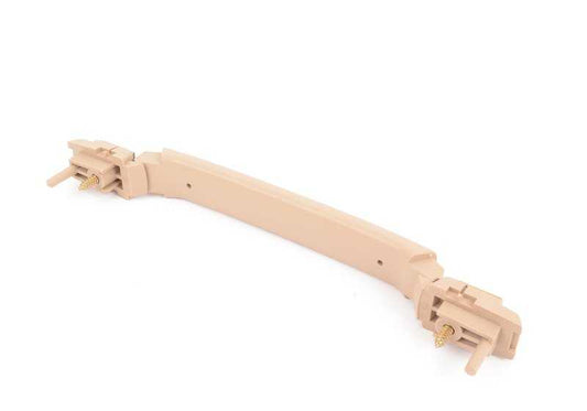 Agarradero delantero color hellbeige OEM 51168231329 para BMW Serie 3 E46. Original BMW.