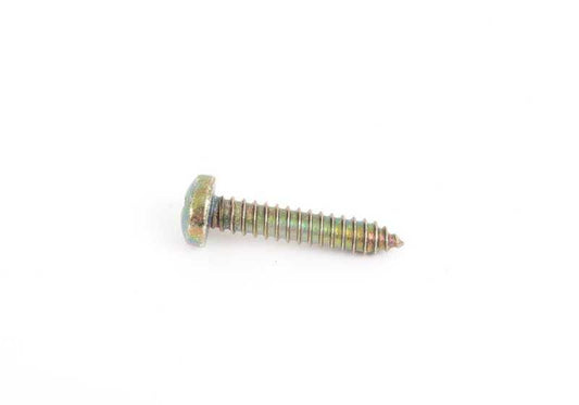 Tornillo de chapa cabeza lenteja OEM 07119906797 para BMW E28, E24, E23. Original BMW.